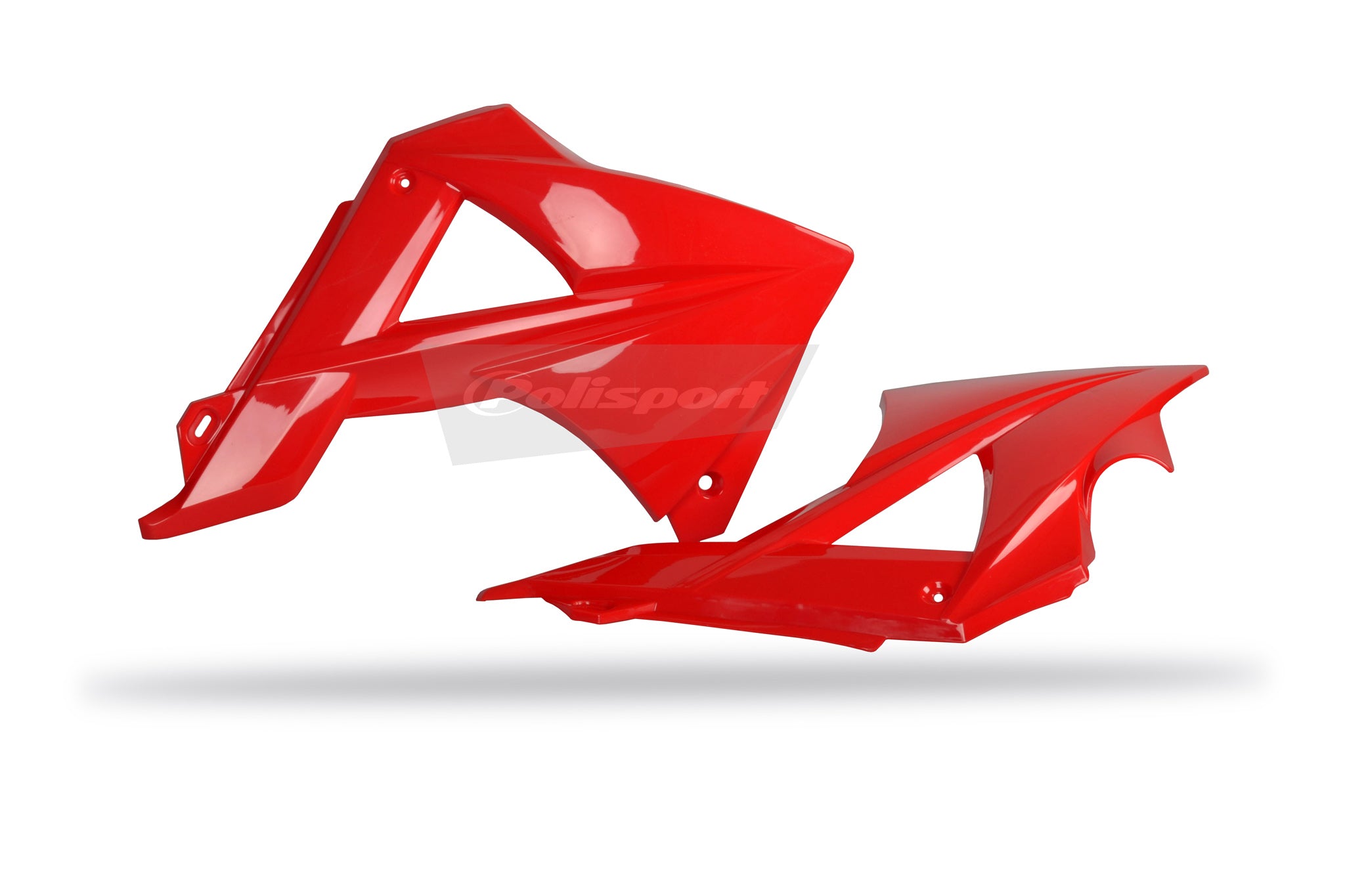 Polisport Radiator Scoops GasGas EC/EC-E125/200/250/300/450FSE(10-11) red (6)