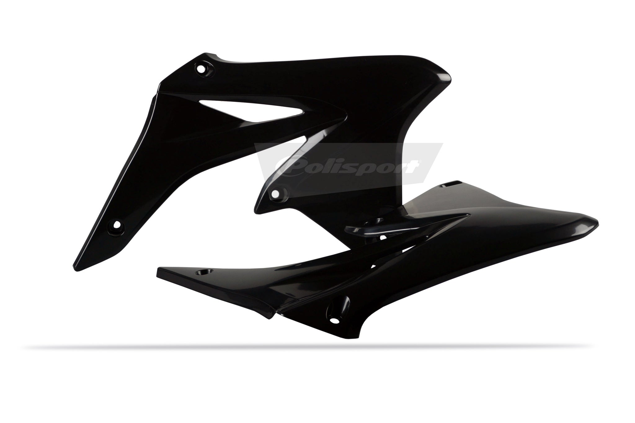 Polisport radiator scoops Suzuki RMZ250(10-18) black (6)