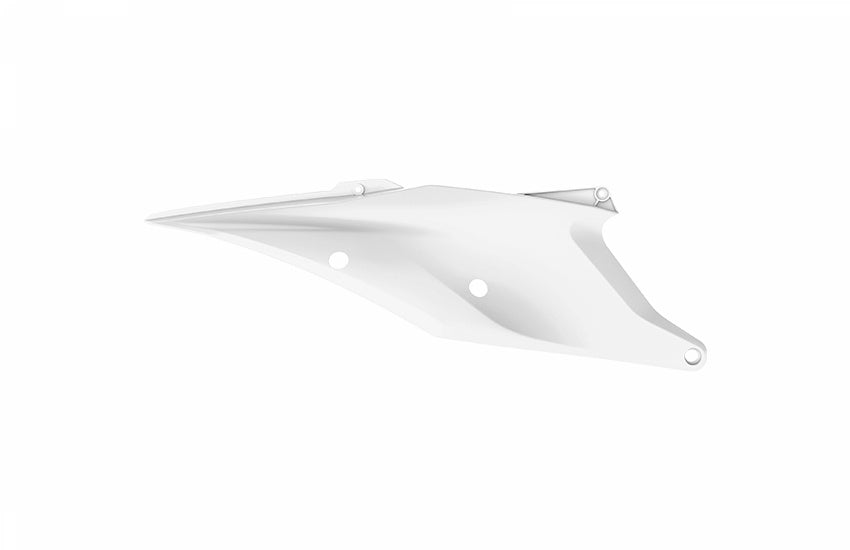 Polisport side panels KTM SX/SXF/XCF 19-22 EXC/EXCF(20-23) white BD (4)