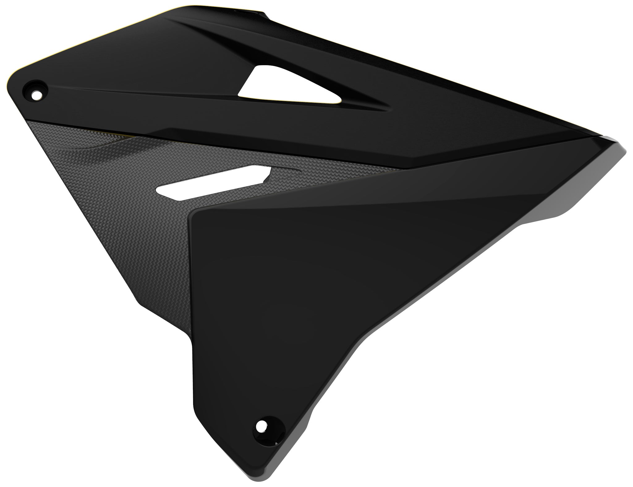Polisport radiator scoops restyling RM125/250(01-08) restyl (19) Black (5)