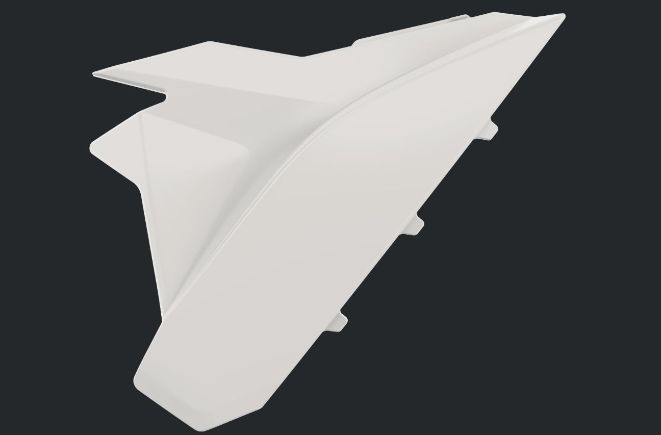 Polisport air filter box cover Beta RR (20-24) X-Trainer 23-24 White