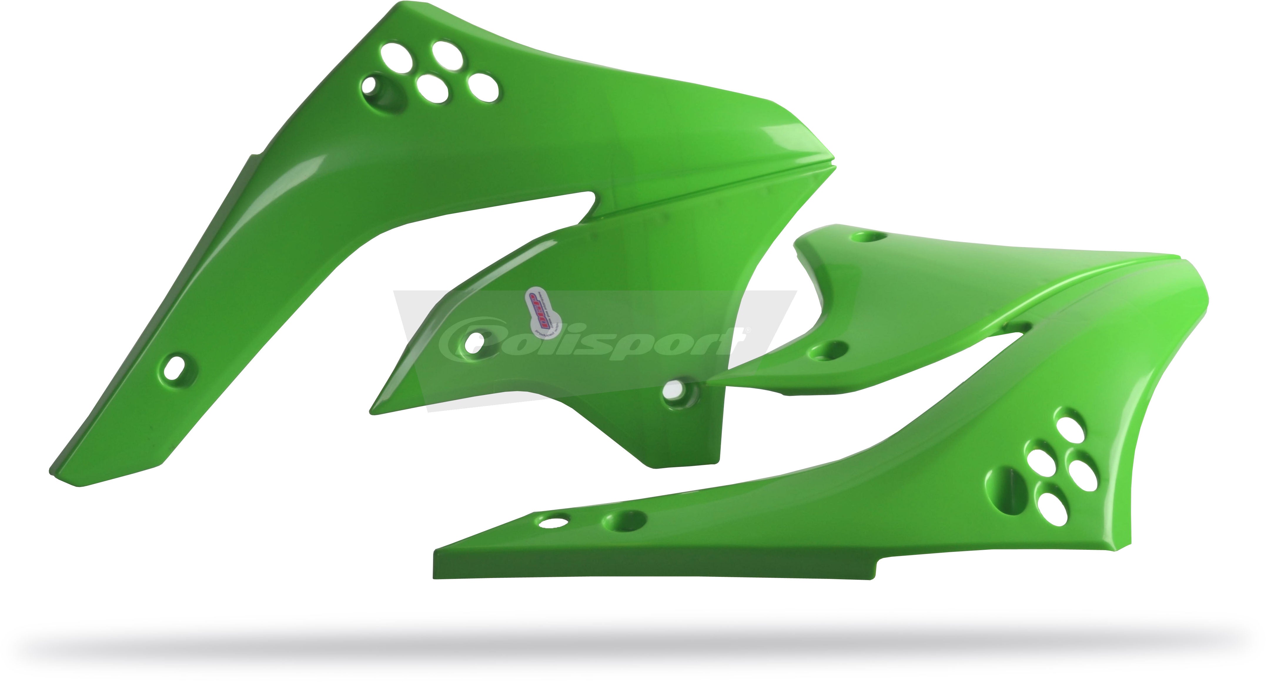 Polisport radiador scoops Kawasaki KX450F(06-08) OEM color green 05 (5)