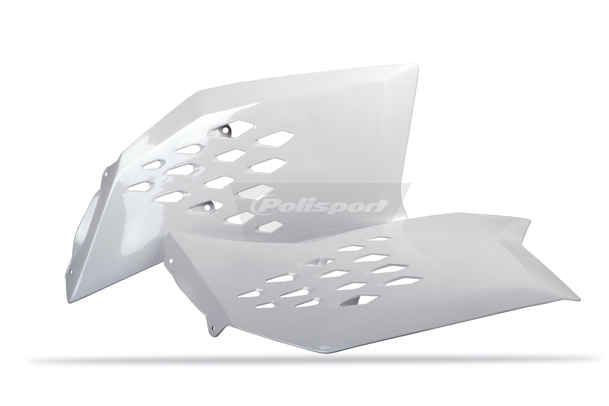 Polisport Radiator Scoops KTM SX/SX-F(07-10)EXC/EXC-F(08-11)XC/XC-F white ktm (6