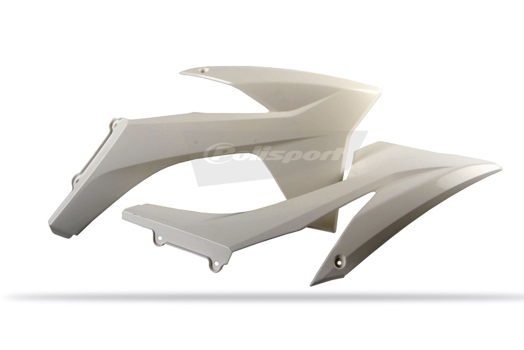 Polisport radiator scoops KTM SX/SX-F/XC/XC-F(11-12)EXC/EXCF(12-13) WK white ktm