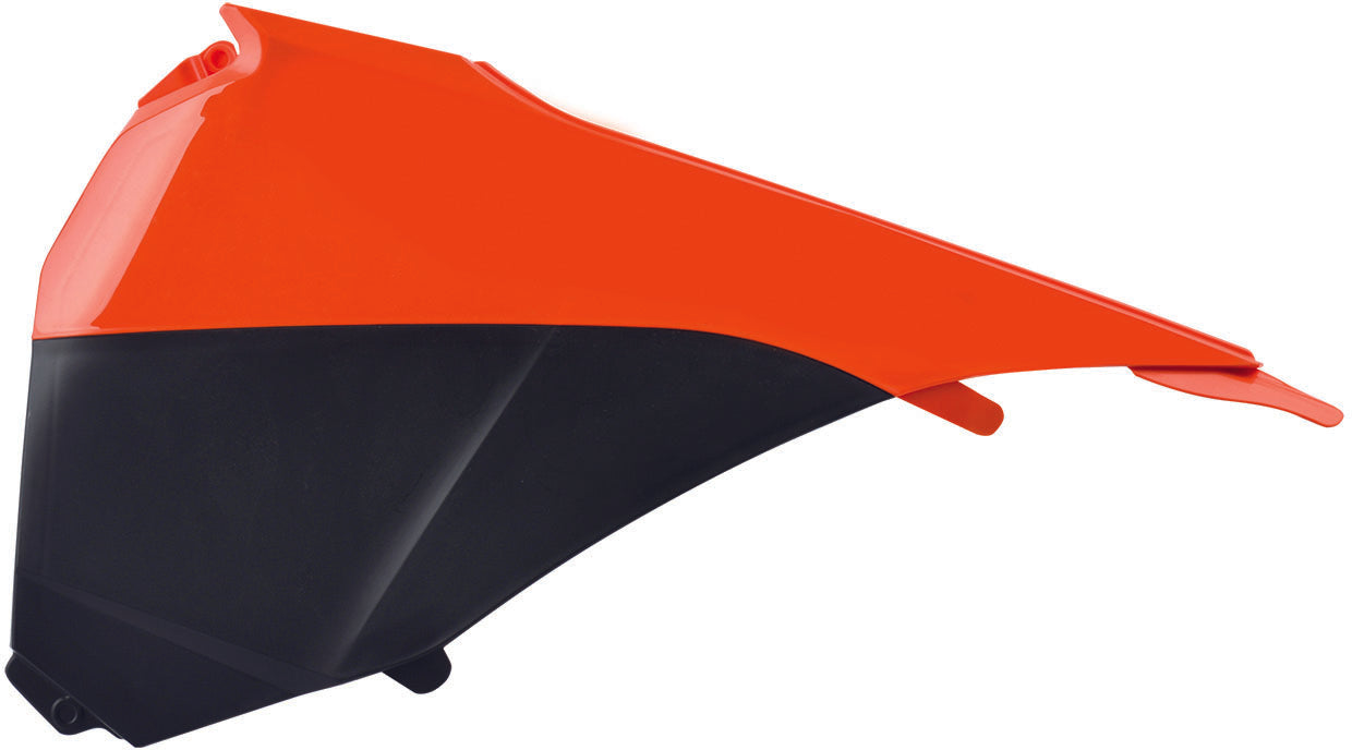 Polisport airbox cover KTM SX/SXF/XC/XCF (13-15) oem Orange KTM/ black (10)