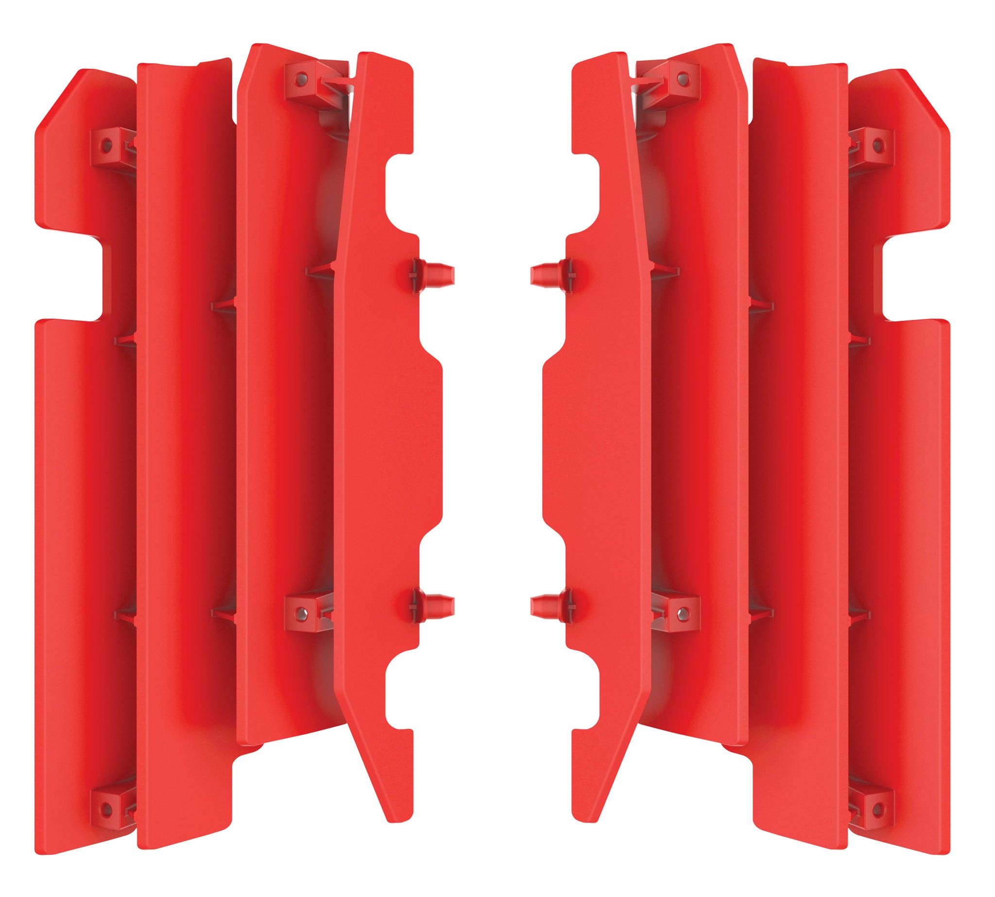Polisport Radiator louvers CR125/250(00-04) CRF450F(03-04) red cr04 (24)