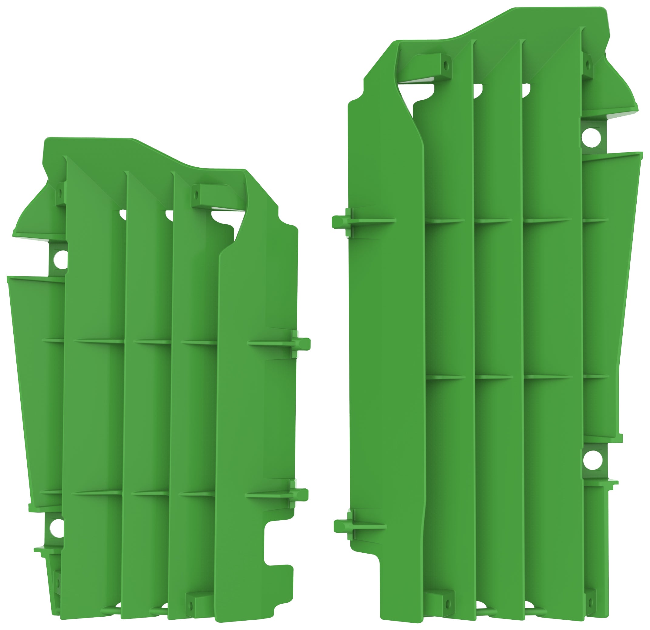 Polisport jäähdyttäjän ritiläpari KX250F 17-20 vihreä (8)