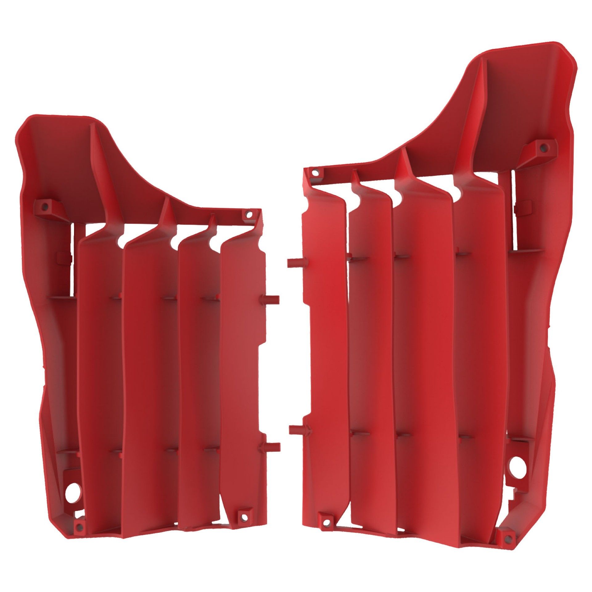 Polisport radiator louvers Honda CRF250R(18-19) black oem (8)