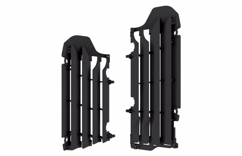 Polisport radiator louvers Suzuki RMZ450(18-..) OEM Black (10)