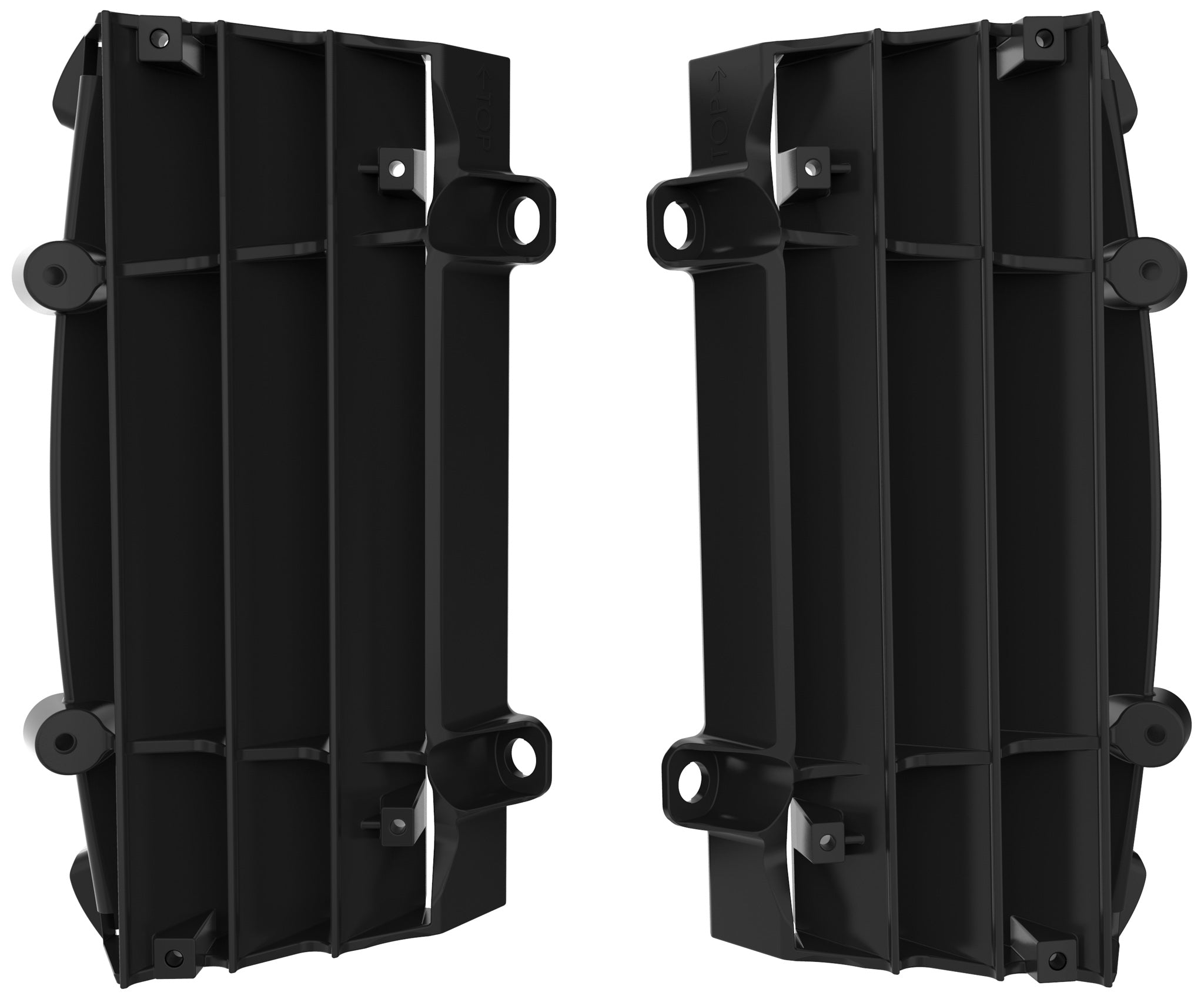 Polisport Radiator Louvers KTM/Husqvarna SX/F 16-22 EXC/F 17-23 Black (24)
