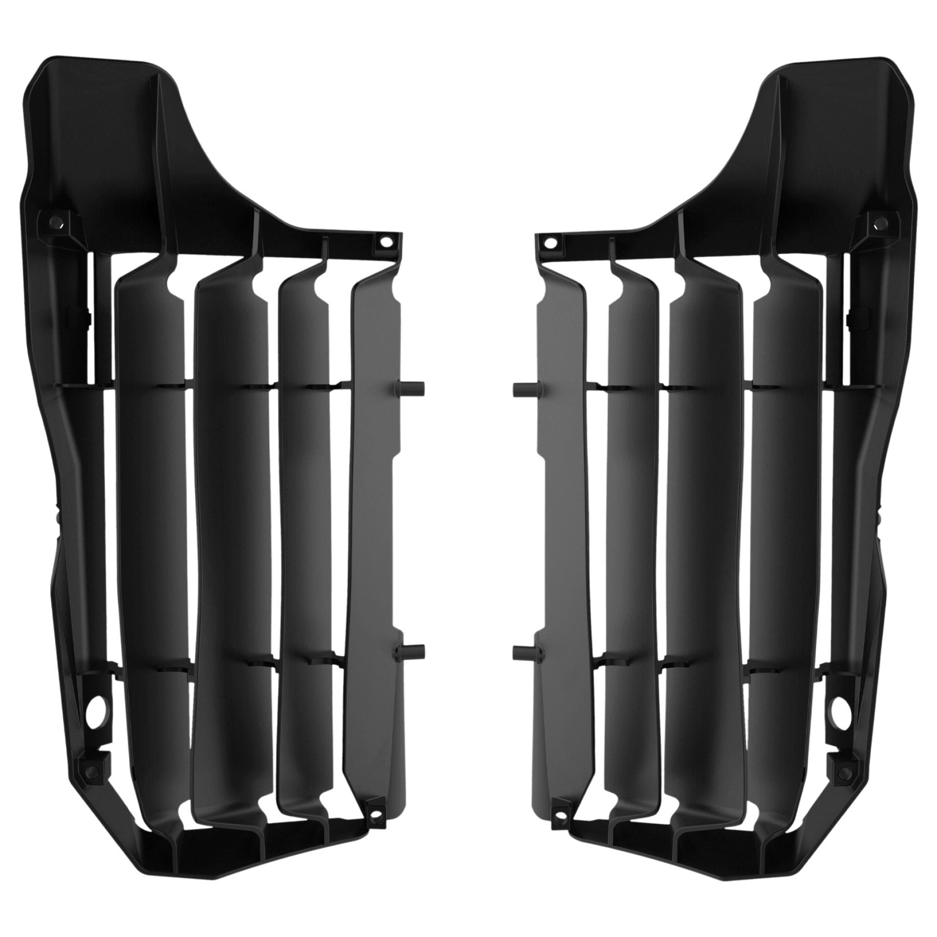 Polisport Radiator louver Honda CRF250R/RX (20-21) Black