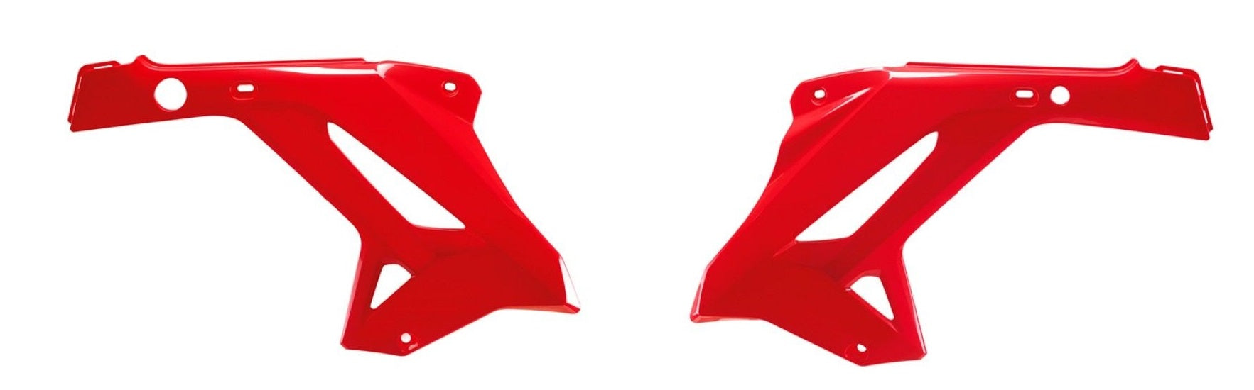 Polisport Restyling radiator scoop CR125/250(02-07) CRF(22)Style Red (22)