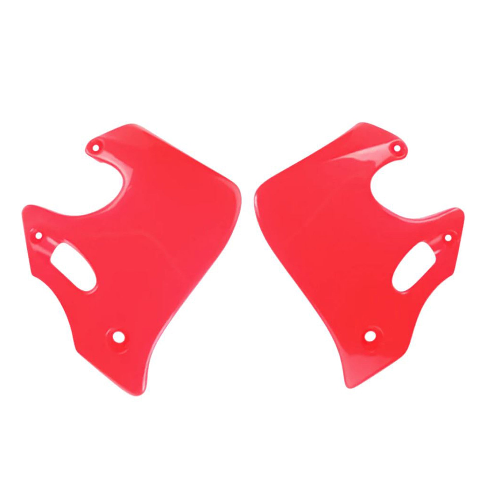 Polisport Radiator Scoop CR125(93-94) CR250(92-94)red RED (12)