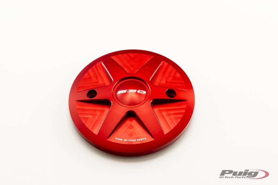 Puig Sump Clutch Cover T-Max 530 12-16'C/Red