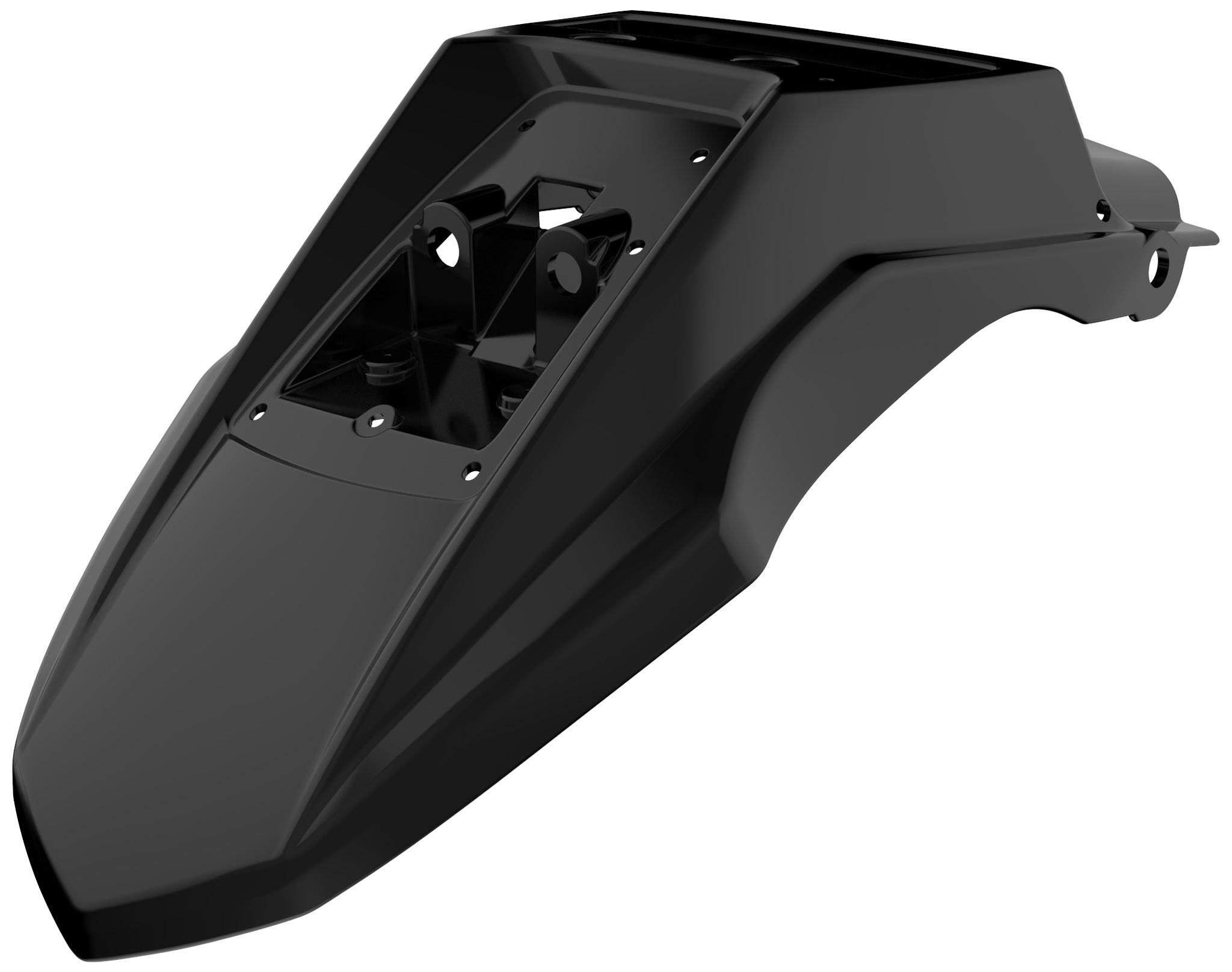 Polisport rear fender KLR650 (08-18) black (6)