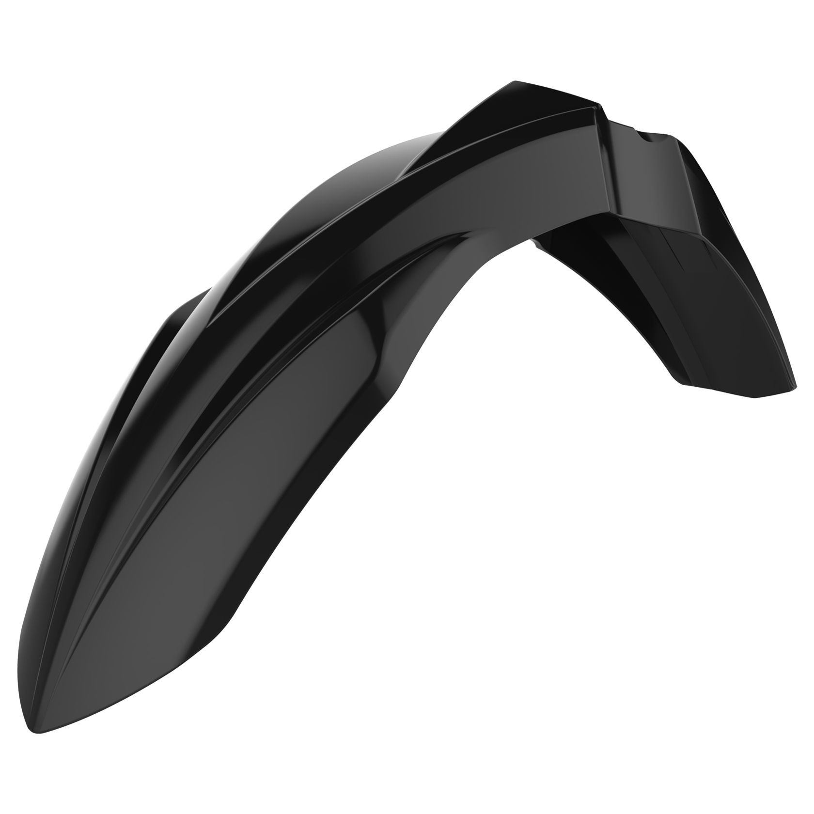 Polisport front fender KX450F 16-.. KX250F 17-.. Black (8)