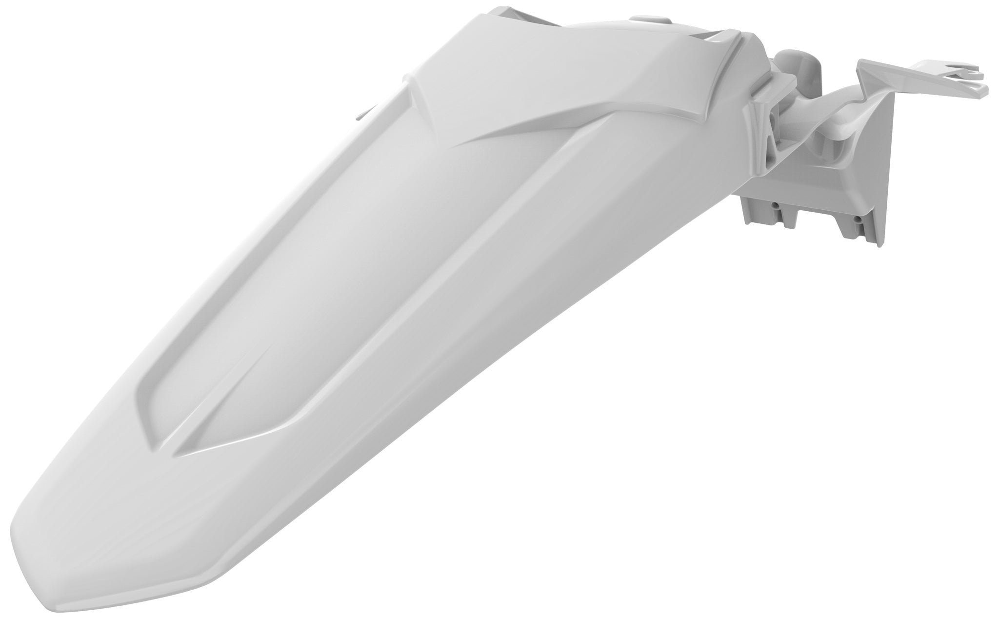 Polisport rear fender Yamaha YZ250F 19-23 YZ450F 18-22 White (1)