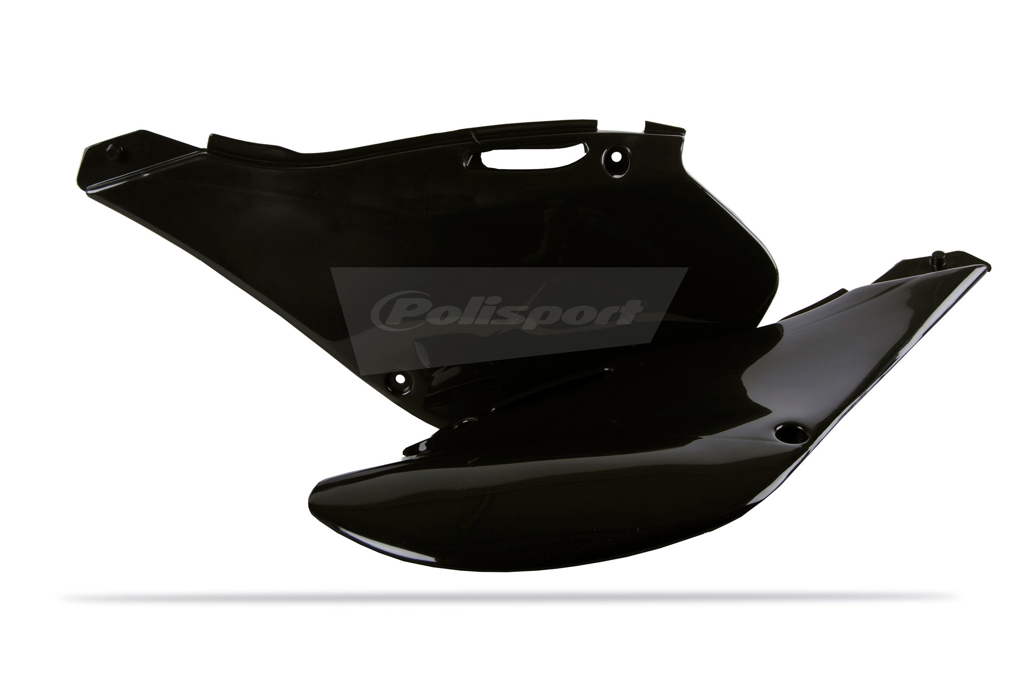 Polisport side panels Kawasaki KX125/250(99-02) black (10)