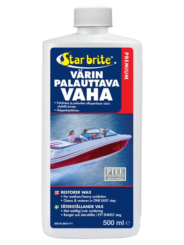 Star brite Värin palauttava vaha 500ml