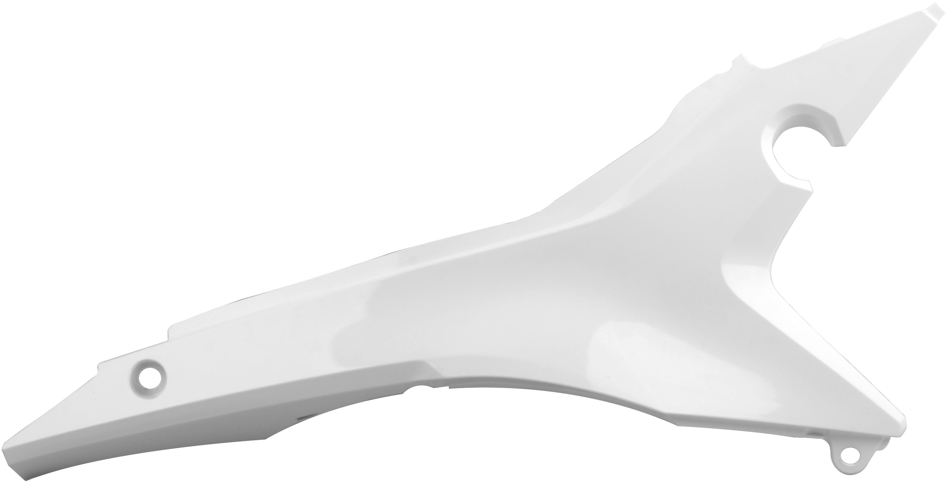 Polisport sivunumeropaneli satulan alla valkoinen CRF450 13-16 CRF250R 14-17