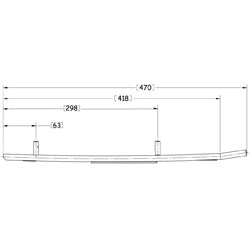 Sno-X Defender Ohjausrauta pari