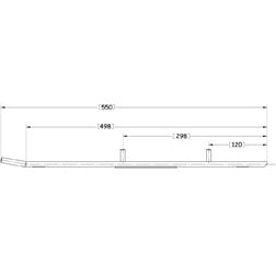 Sno-X Ripper Four Ohjausrauta pari 4" Kovametalli
