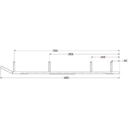 Sno-X Defender Ohjausrauta pari