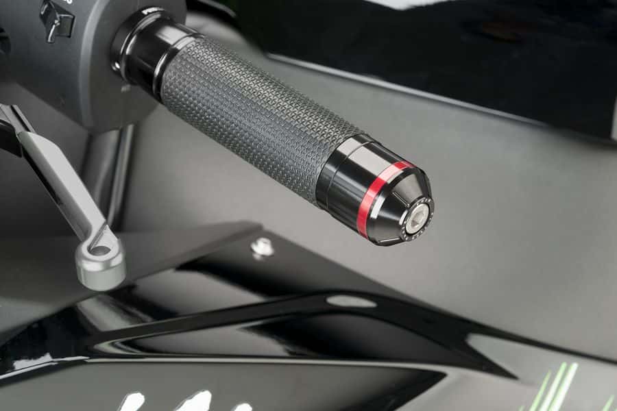 Puig Short Bar End W/Rings Kawasaki Zx-10R 16'