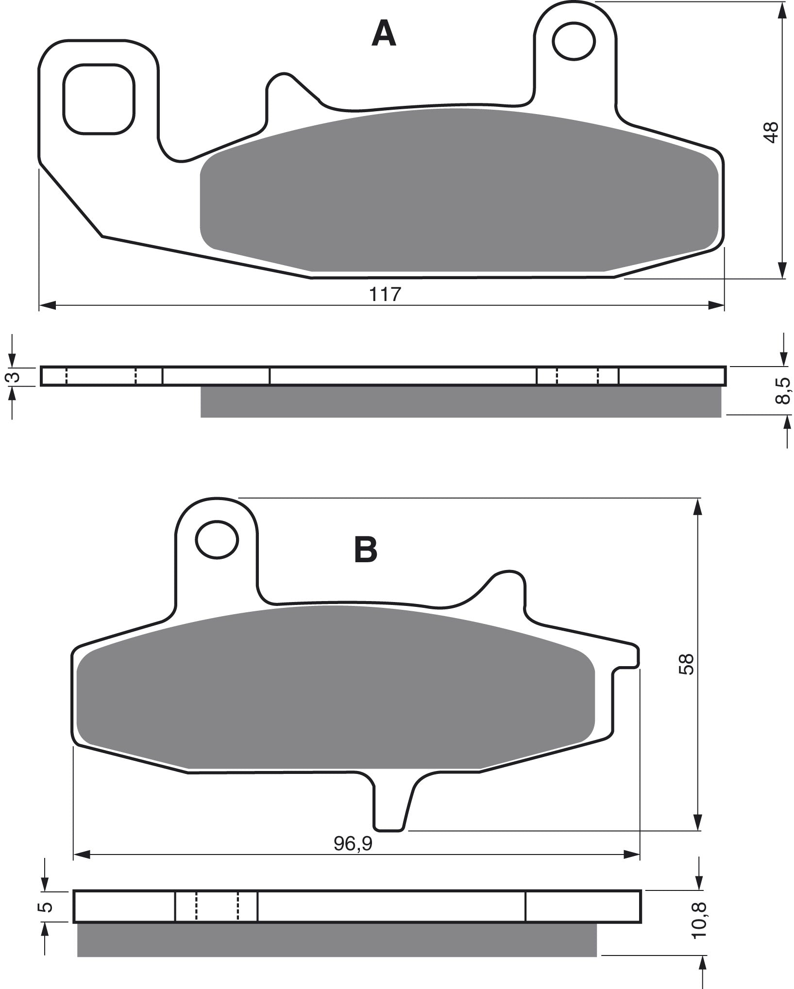 ALL-BALLS Kuulalaakeri & öljytiiviste sarja, BRP