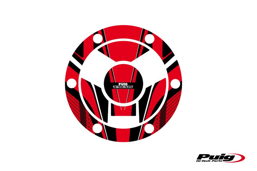 Puig Fuel Cap Cover Mod.Radical Triumph C/Red
