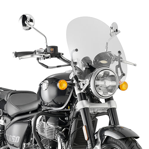 Givi Specific screen, transparent 38 x 42 cm ENFIELD METEOR 650 (23)