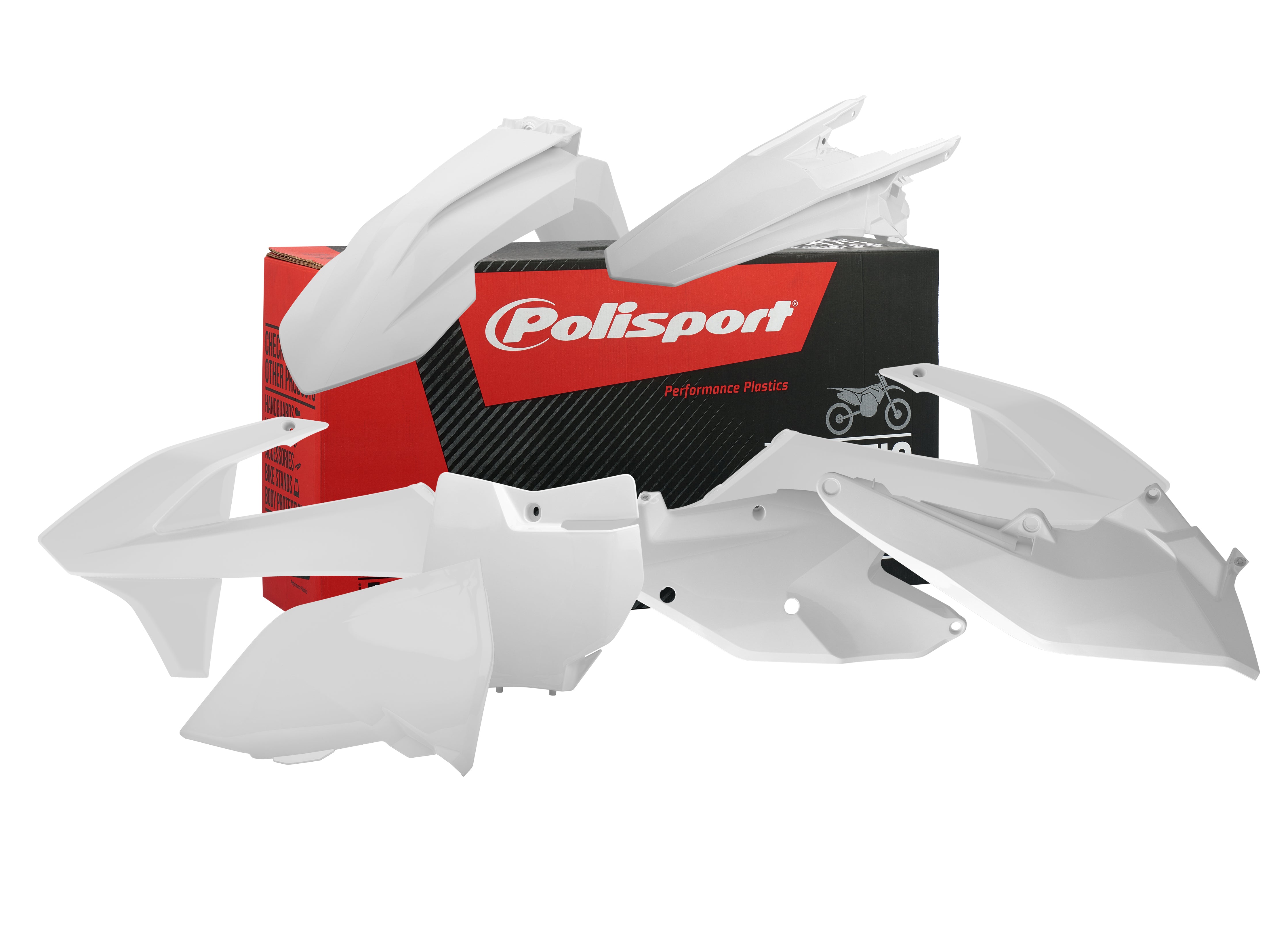 Polisport plastic kit SX/SXF 16-18 White (1)