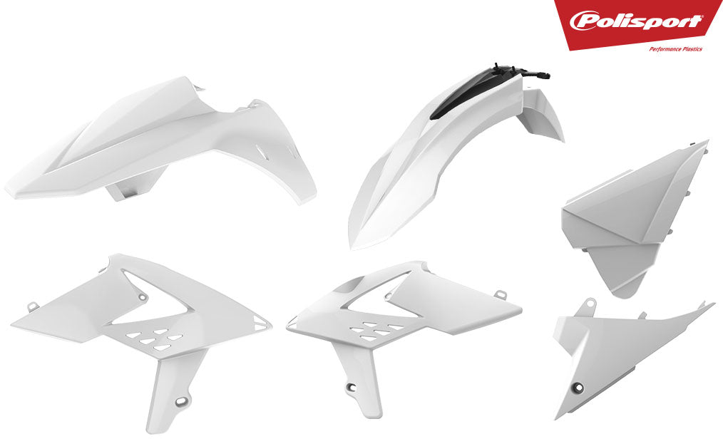 Polisport plastic kit Beta RR 2T/4T 13-17 Valkoinen (1)
