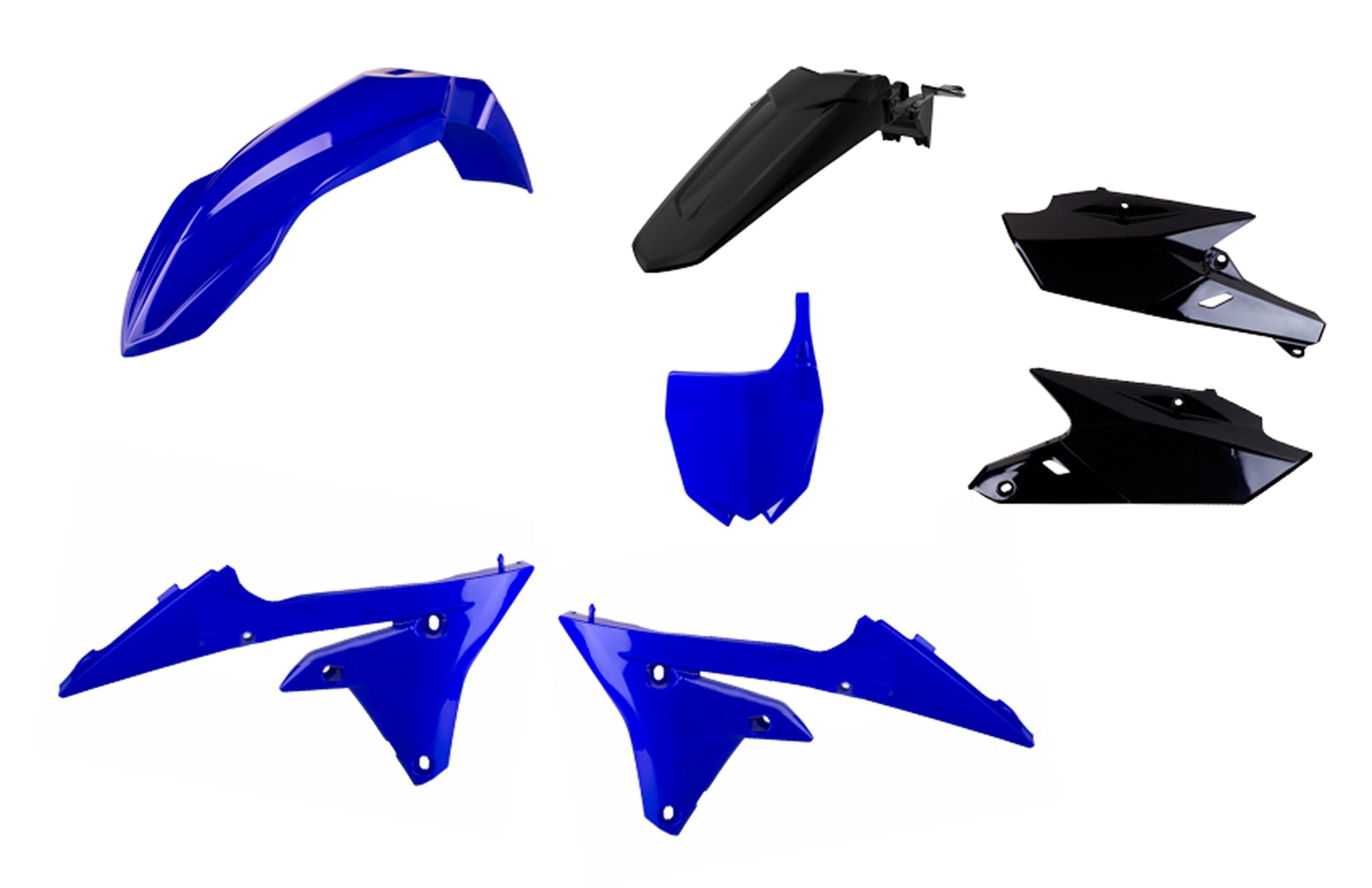 Polisport kit Yamaha YZ250/450F 2014 Blue/black (1)