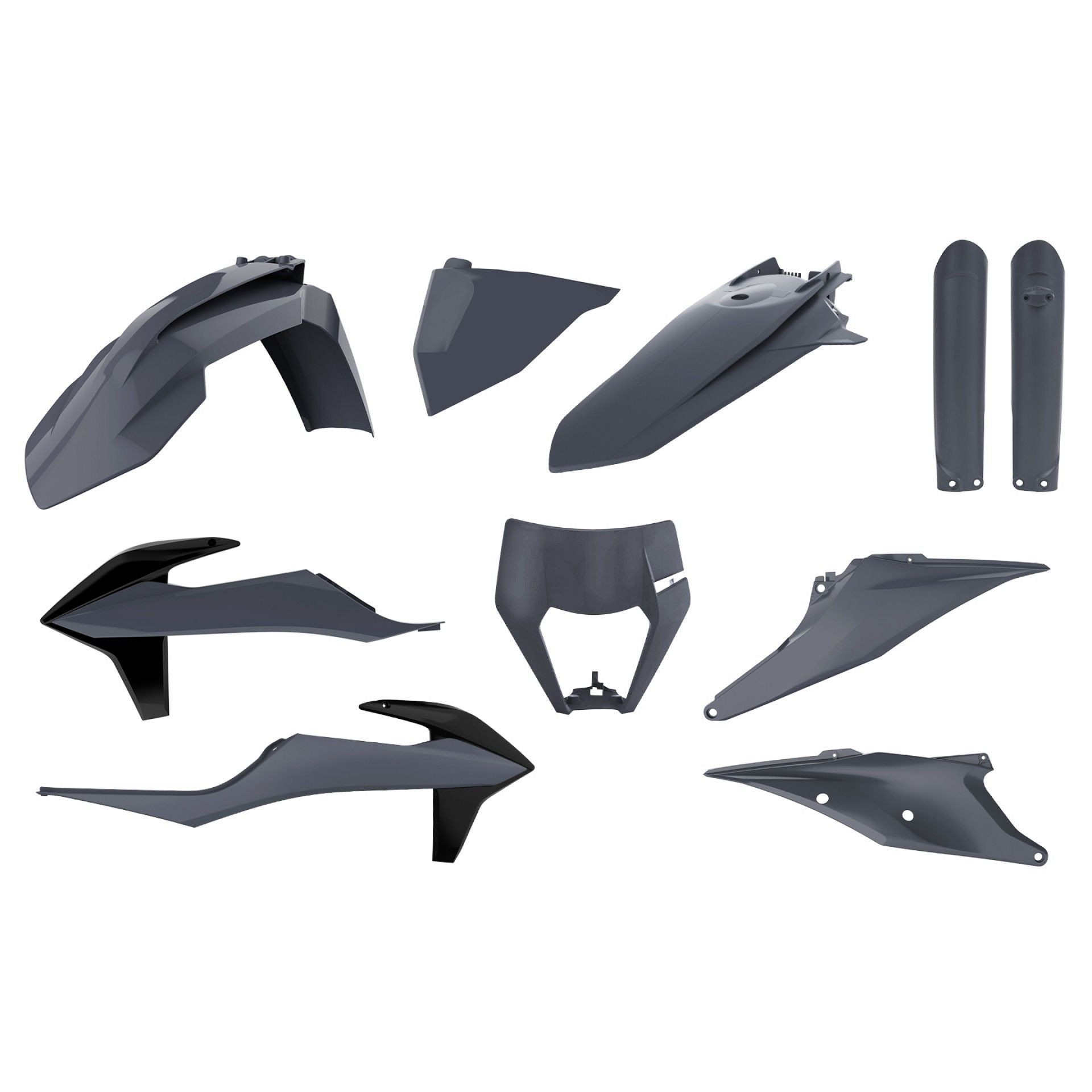 Polisport kit enduro standard KTM EXC/EXC-F (20-23) Nardo Grey (1)