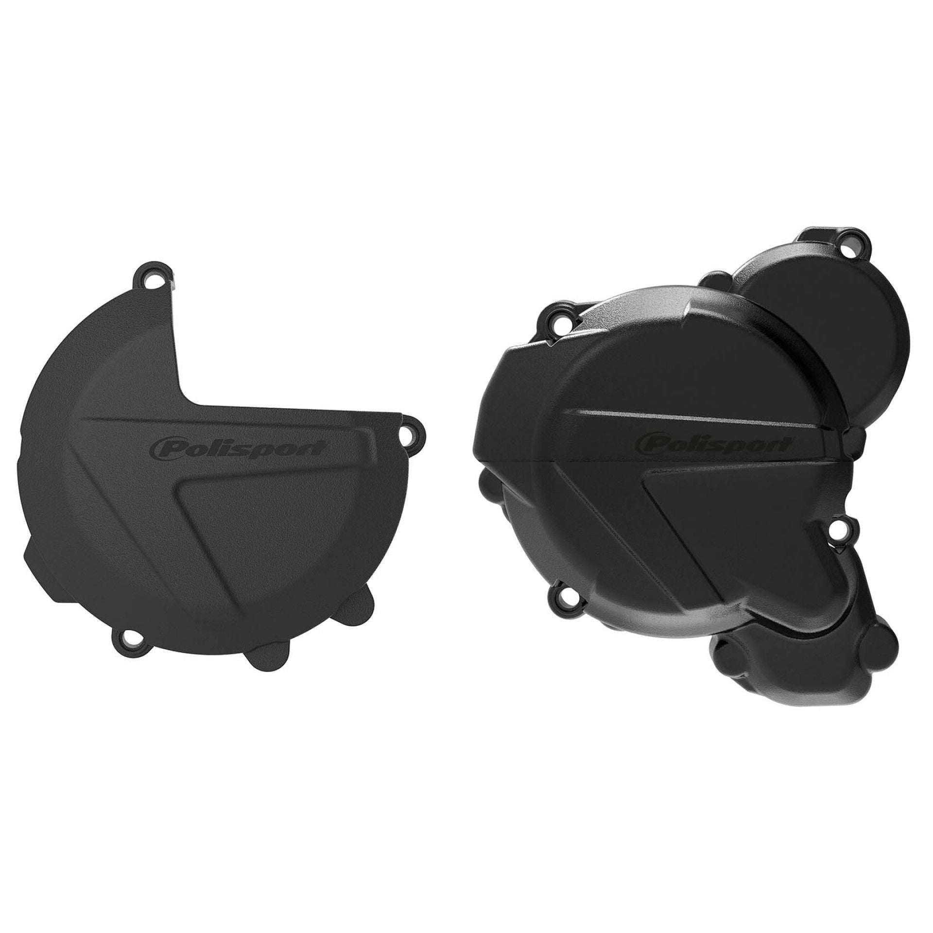 Polisport Kit Clutch+Igni. prot. EXC/XCW TE 250/300 (17-23) Black (24)