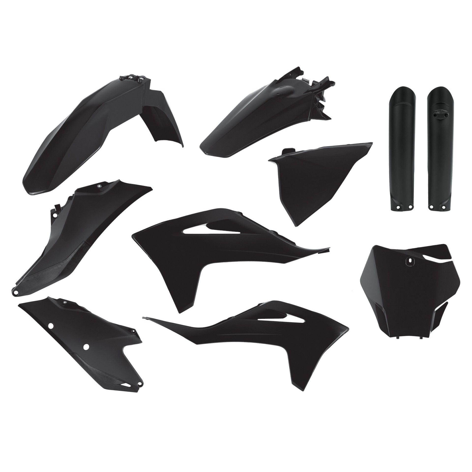 Polisport Full MX Kit GAS GAS MC+F (21-23) Black (1)