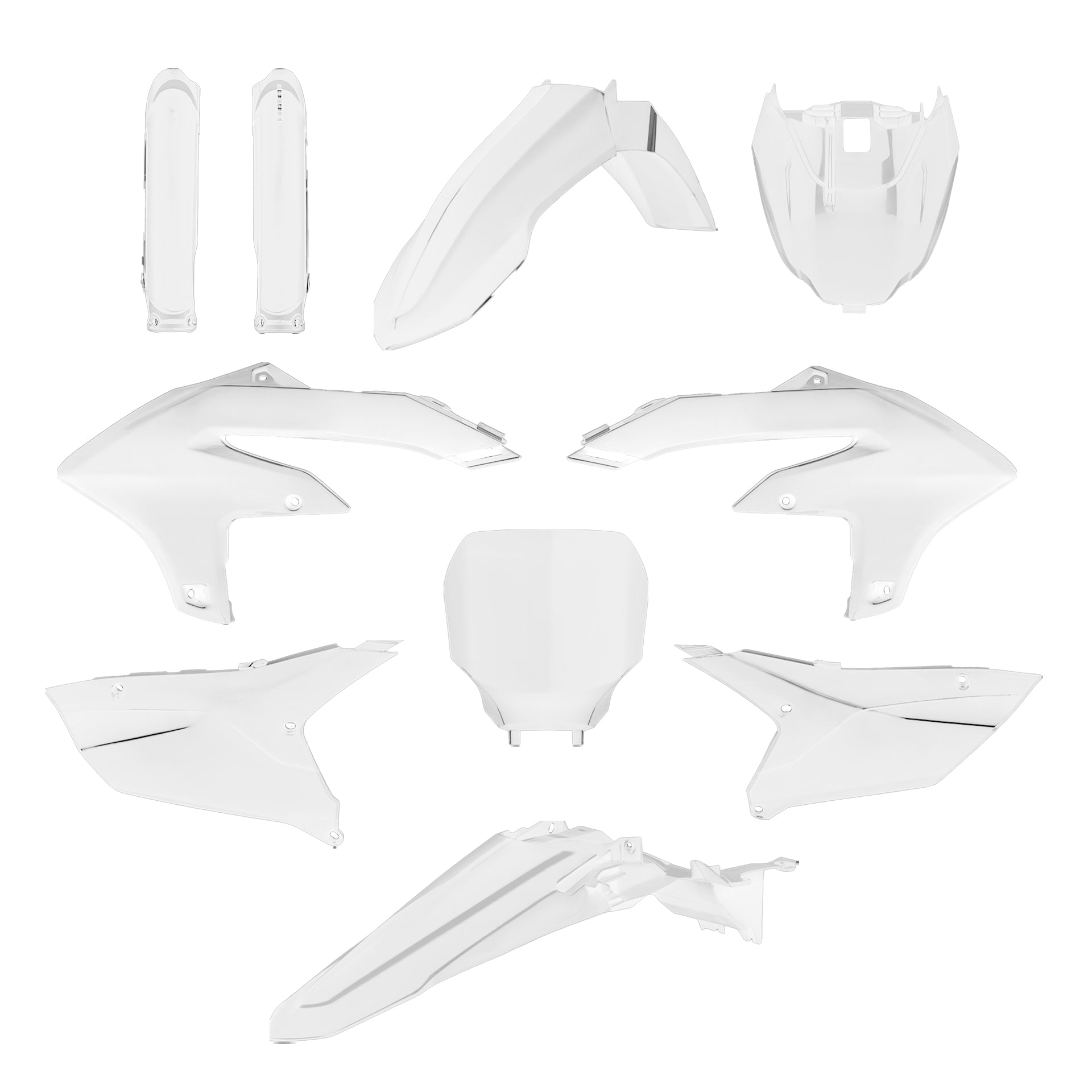 Polisport Full kit Yamaha YZ450F 23-25 YZ250F 24-.. White