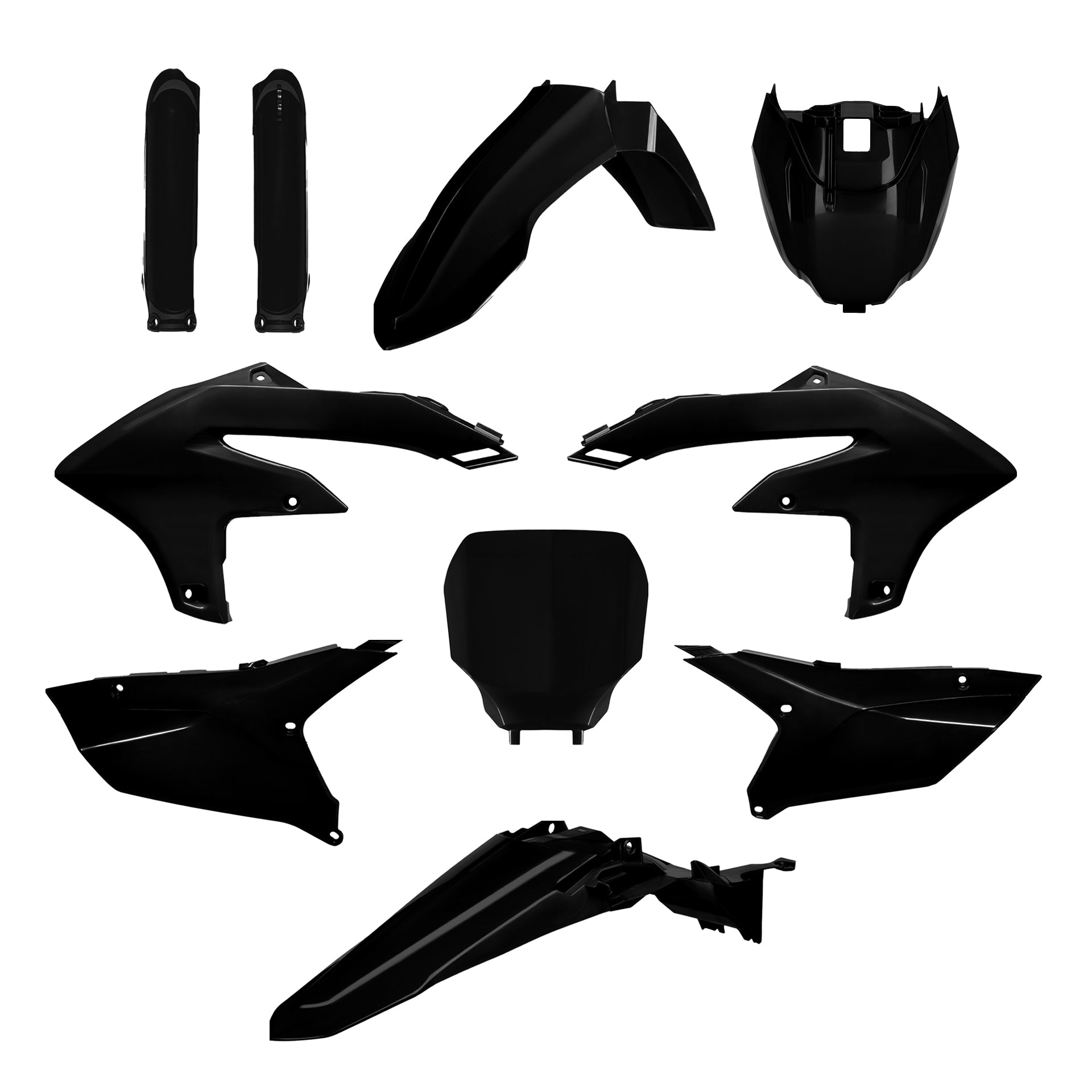 Polisport Full kit Yamaha YZ450F 23-25 YZ250F 24-.. Black