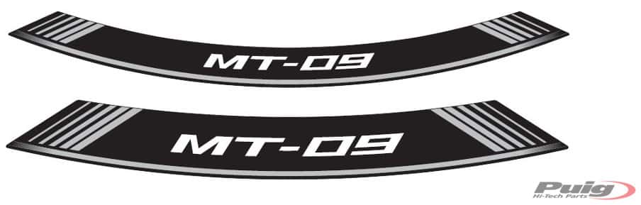 Puig Kit 8 Rim Strips Mt-09 C/Silver
