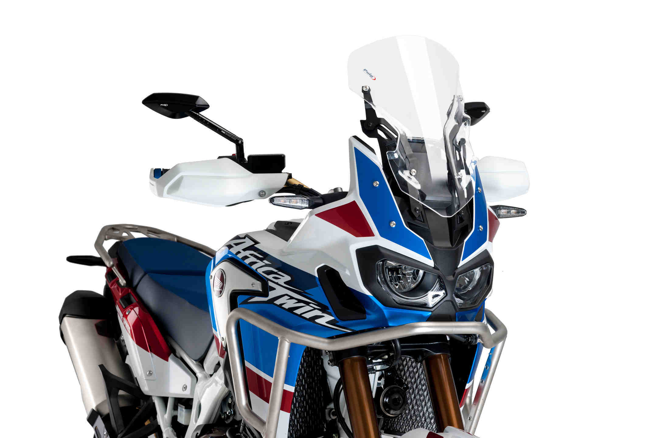 Puig Racing Screen + Kit Fix Africa Twin 16'-18' C/Clea
