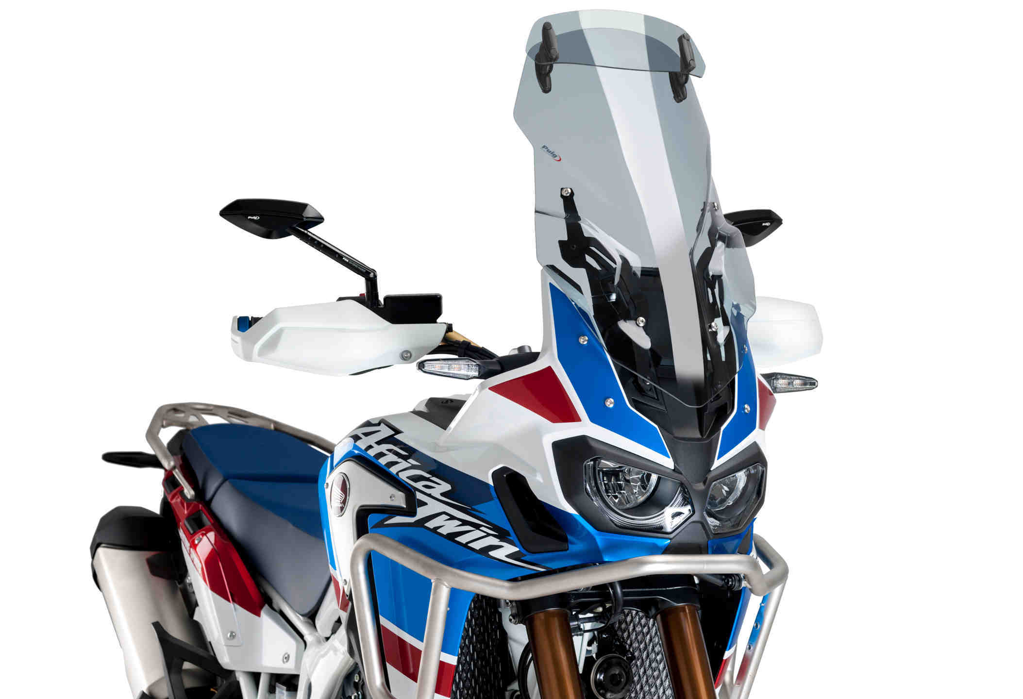 Puig Tng. Screen With Visor + Kit Sop. Africa Twin 16-1