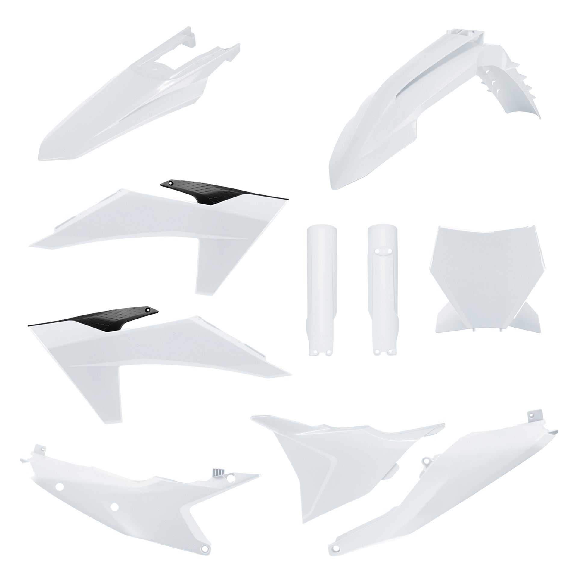 Polisport Full Plastic kit SX/SX-F 23-24 White