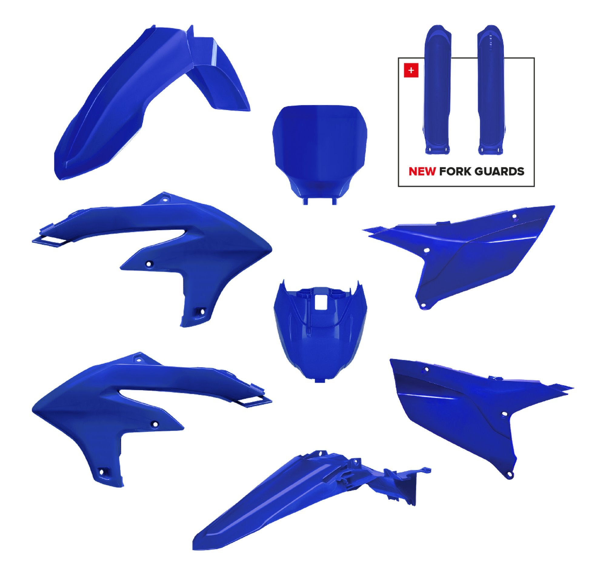 Polisport Full kit Yamaha YZ450F 23-25 YZ250F 24-.. Blue/Bue