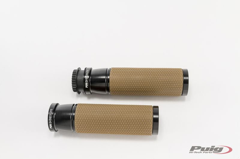 Puig Grips By Pair Puig Vintage C/Black