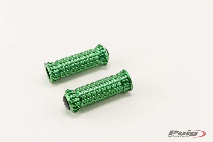 Puig Footpegs R-Fighter Piloto Rig/Left C/Green