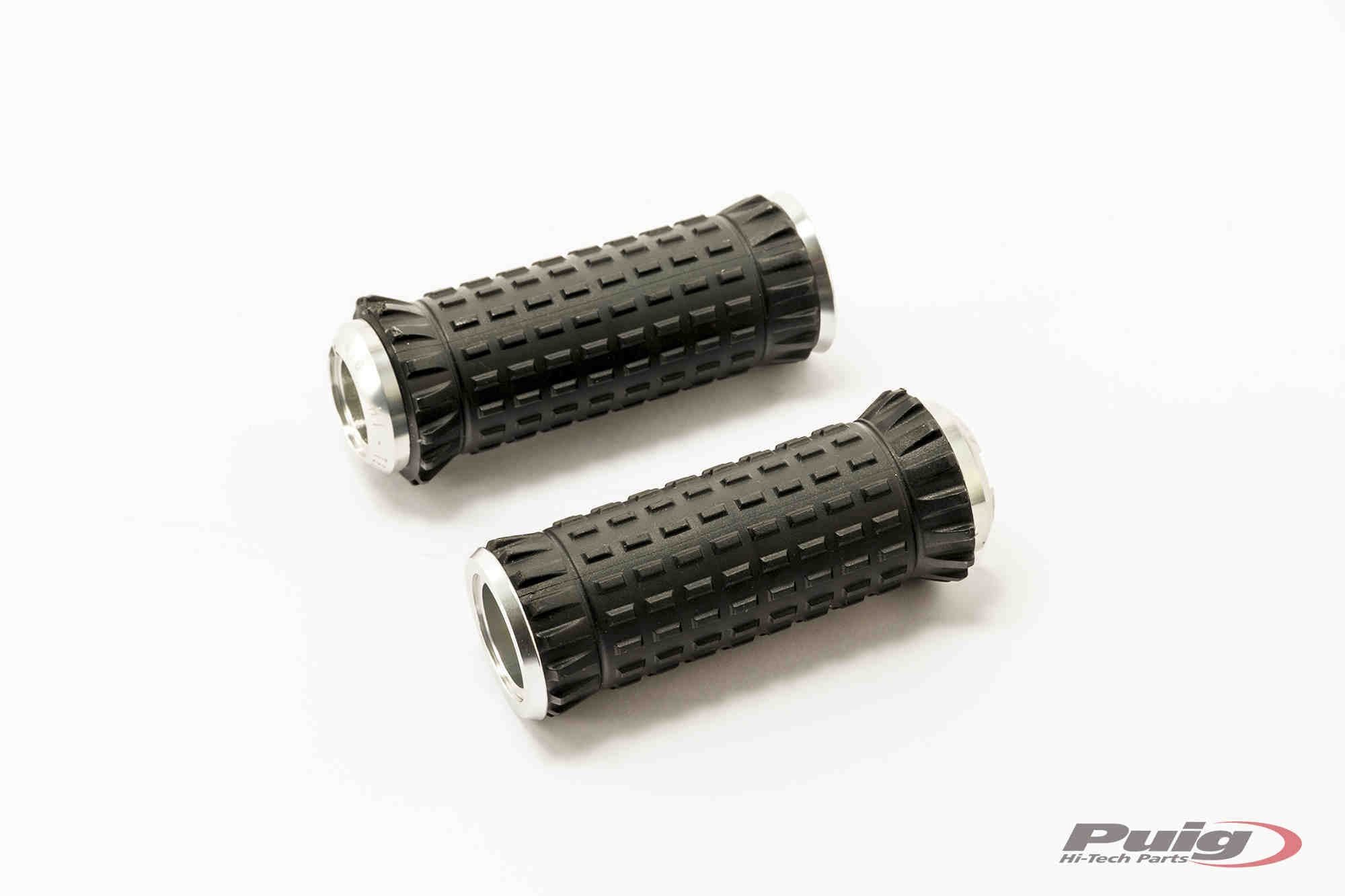 Puig Footpegs R-Fighter S Piloto Rig/Left C/Silver
