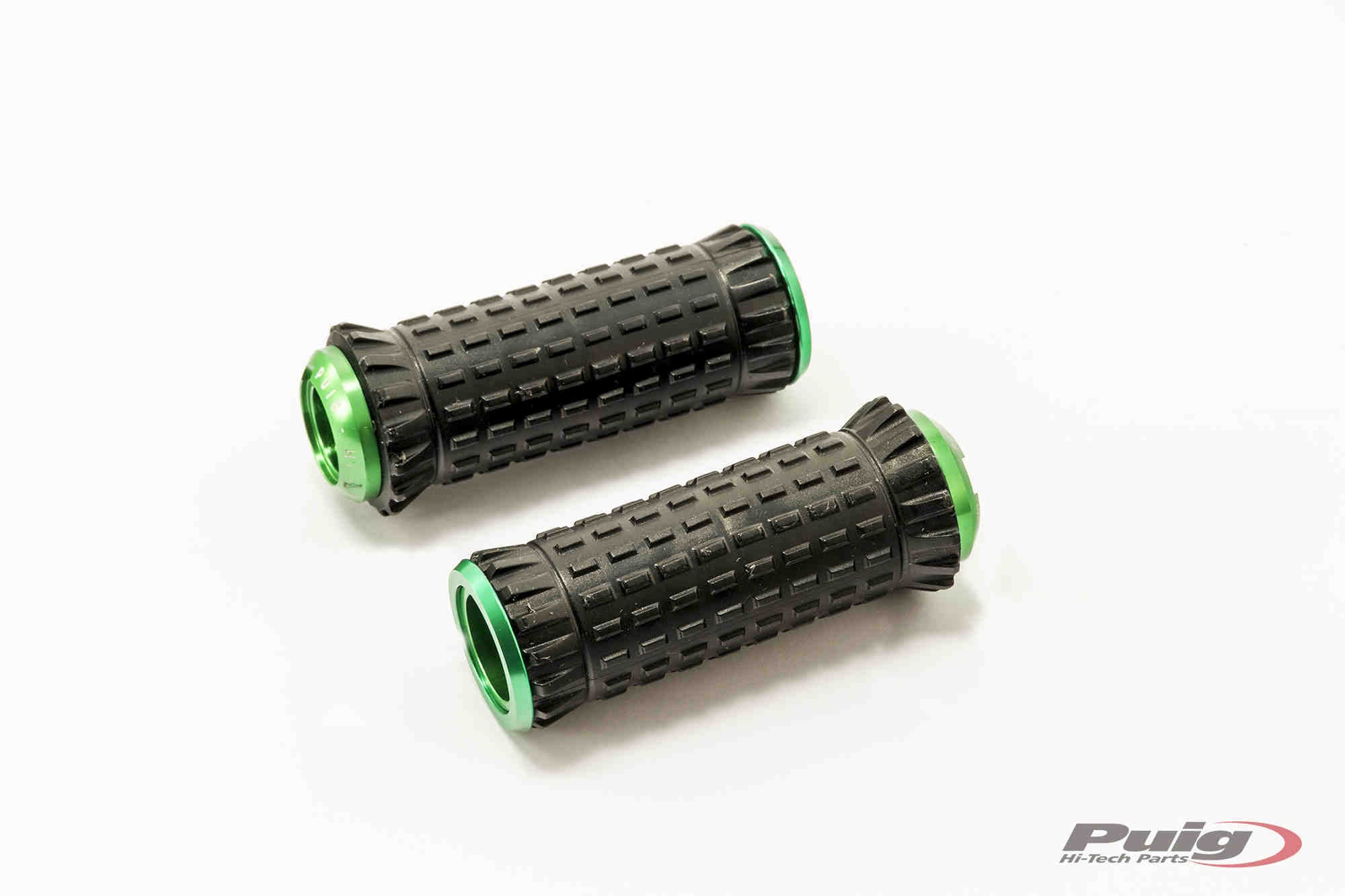 Puig Footpegs R-Fighter S Piloto Rig/Left C/Green