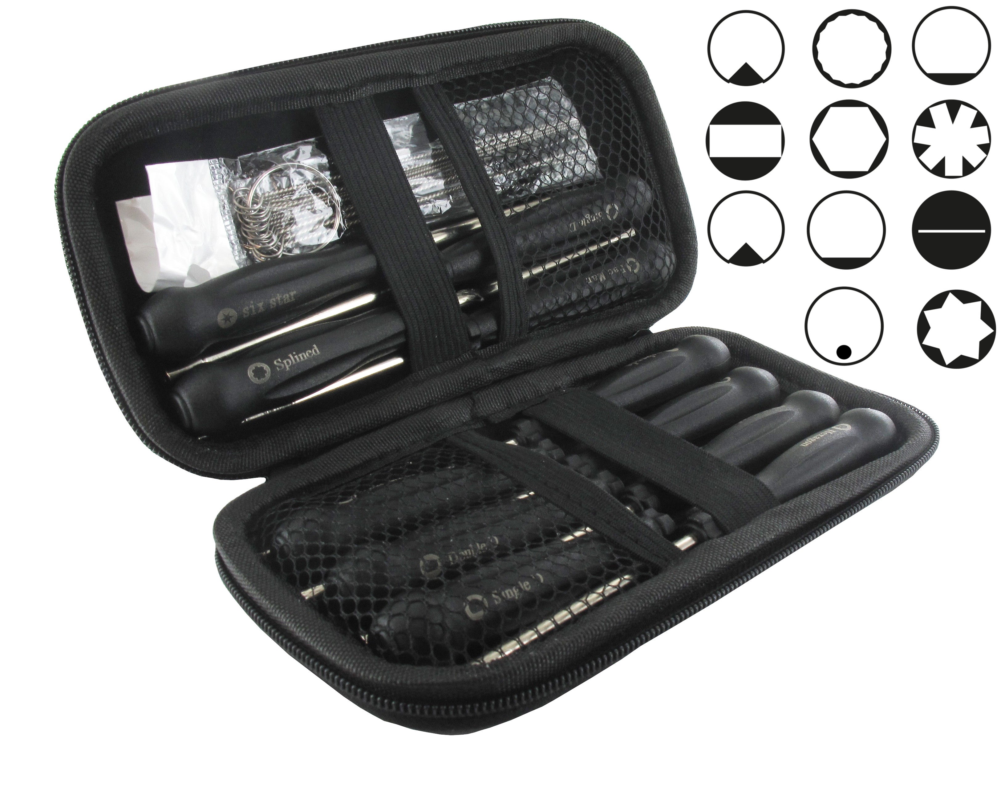 Eurogarden Kaasuttimen säätömeisseli sarja, sis. 11 säätömeisseliä