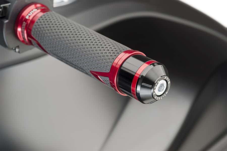 Puig Short Bar End W/Rings Yamaha Mt-07 Tracer C/Black